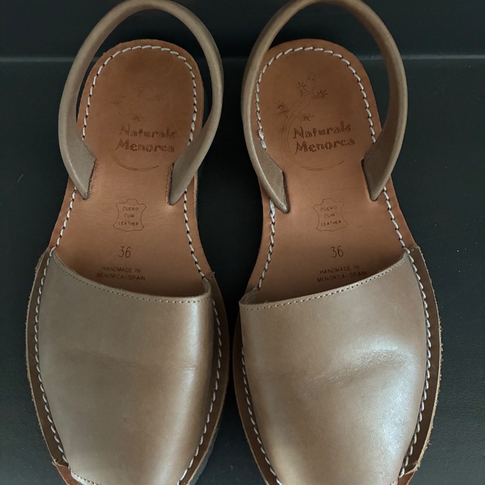 Nude Menorca Sandals Size 36 - Picture 3 of 3